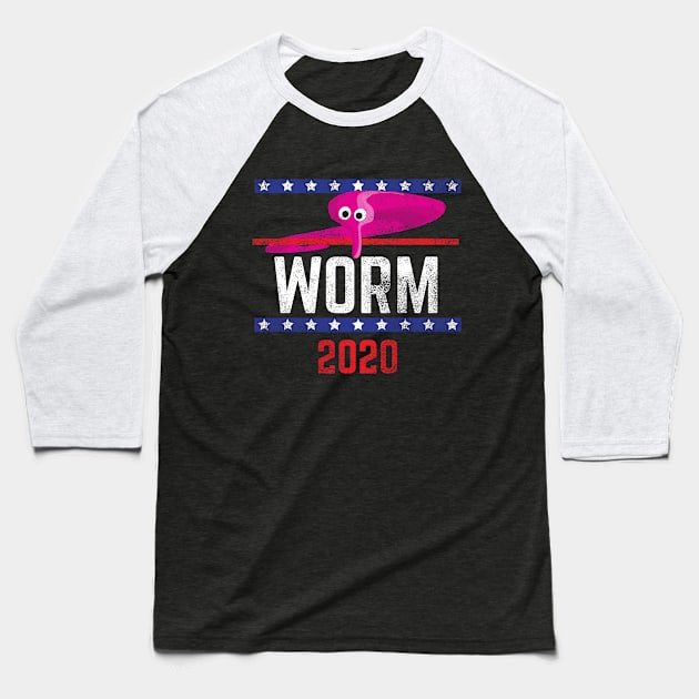 Magic Worm On A String Meme Pink Worm 2020 for President Baseball T-Shirt by YourGoods